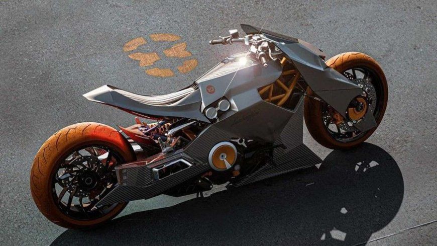 В Сети появился концепт мотоцикла от Lamborghini