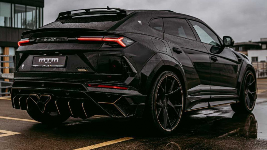 Представлена 1001-сильная версия Lamborghini Urus от ателье Mansory и MTM 