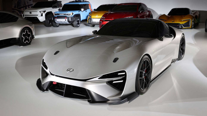 Toyota и Lexus анонсировали 15 электромобилей, включая спортивные автомобили