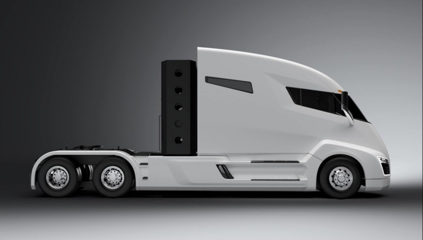 Электрический грузовик Tesla Semi в США будет стоить очень дешево