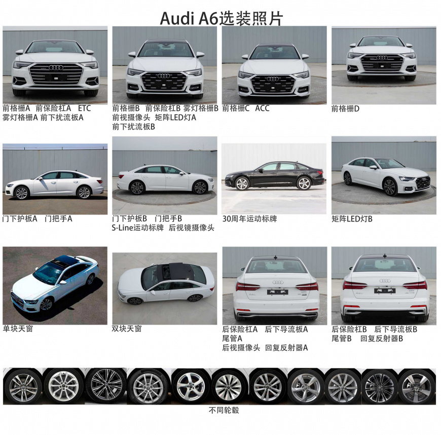 В Китае анонсировали обновленный Audi A6 2023 года местной модификацией A6 L