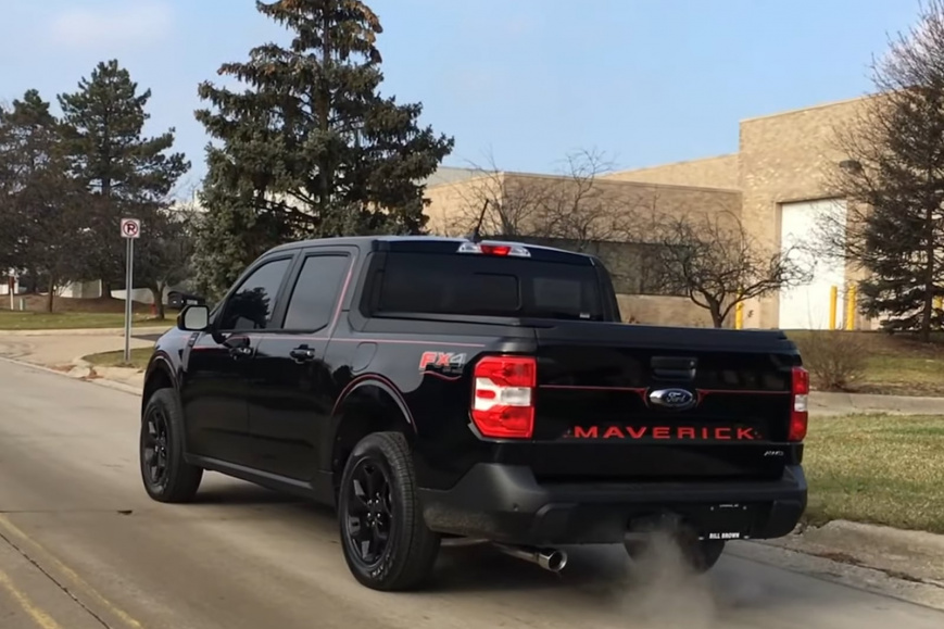 Ford Maverick звучит как "горячий" хэтчбек с новой выхлопной системой