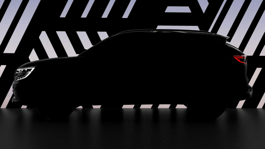 На новых тизерах показан силуэт нового кроссовера Renault Austral 2022 