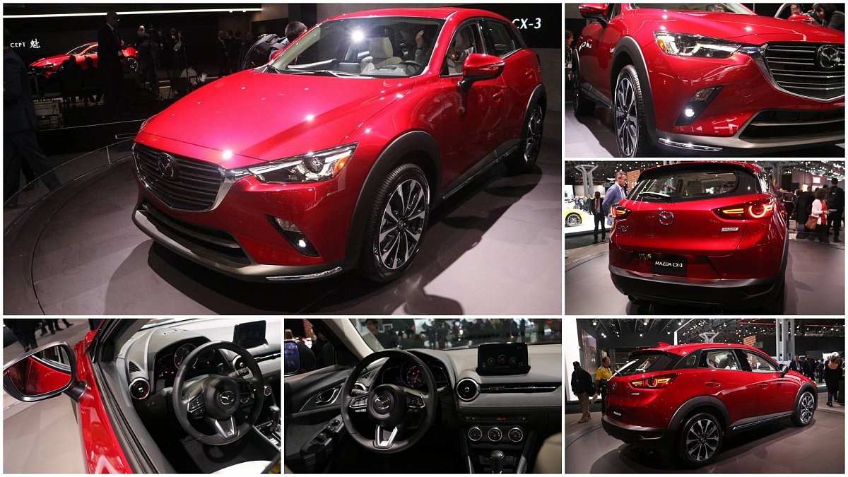 Новая генерация Mazda CX-3 в Сети появилась первая информация