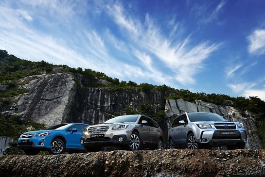 Продажи новых автомобилей Subaru в России сократились на 66%