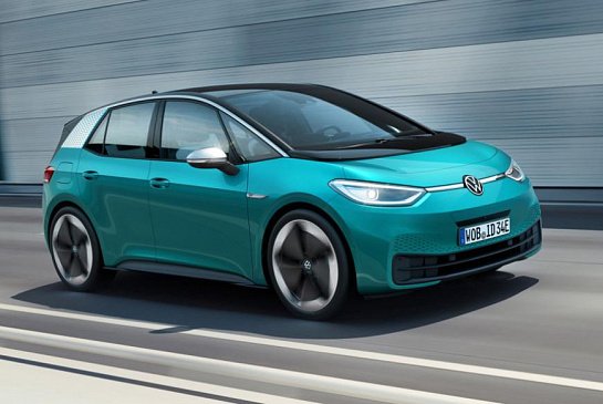 Поставки электрокаров Volkswagen ID.3 в Европу начнутся в сентябре