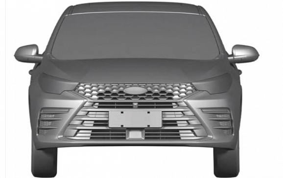 Компания CHERY запатентовала в РФ новый седан CHERY Arrizo 5 Plus с другим дизайном лицевой части 