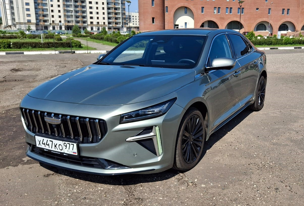 BMW на минималках. Тест-драйв Geely Preface