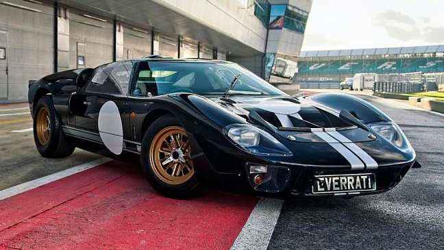 Тюнинг-ателье Everatti представило 800-сильный электромобиль на базе Ford GT40
