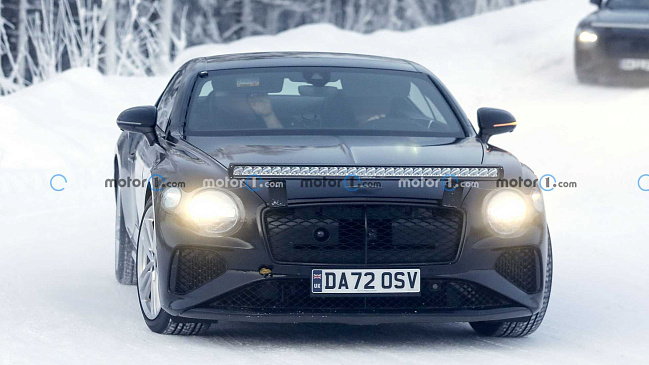 Компания Bentley приступила к тестированию обновленных BentleyContinental GT и GTC 2024 модельного года