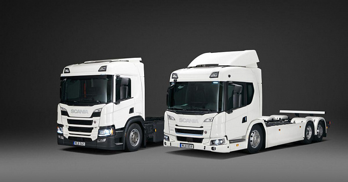 Scania проводит краш-тесты свой электрических грузовиков 