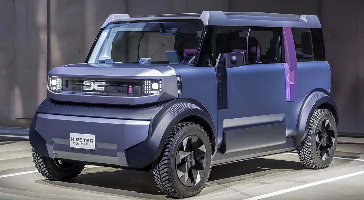 Доступное будущее: Dacia Hipster 2026 – самый бюджетный электрокар с необычным дизайном
