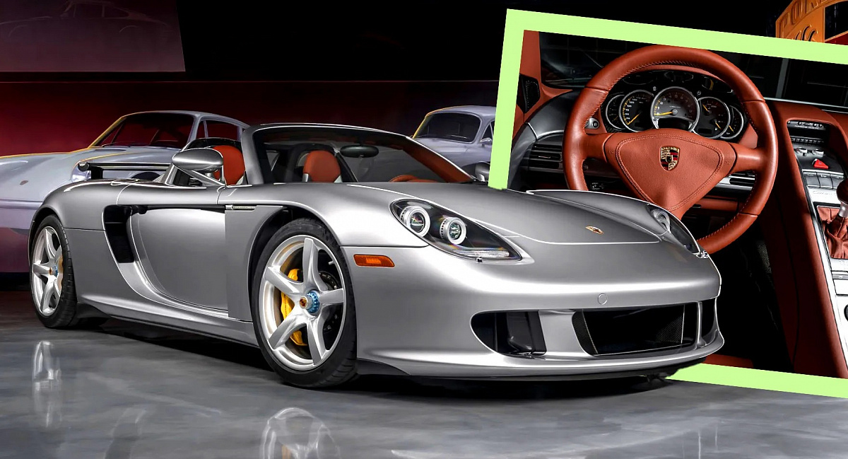Porsche Carrera GT 2005 года ушел с аукциона за $2 млн и установил мировой рекорд