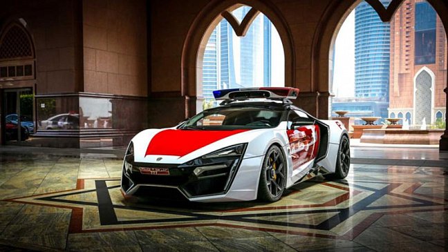 Гиперкар Lykan HyperSport будет гоняться за преступниками Дубая