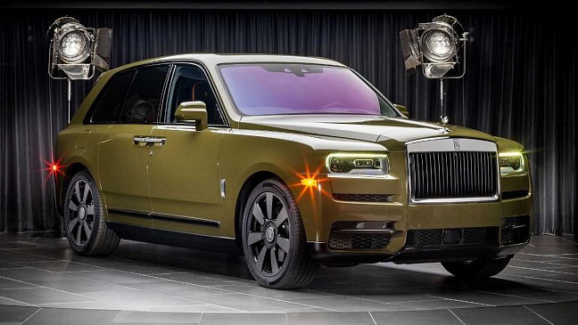 Rolls-Royce Cullinan получил эксклюзивную коллекцию оттенков кузова 
