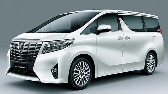 У минивэна Toyota Alphard появится роскошный приемник 
