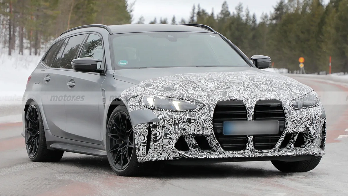 BMW M3 Touring 2025 года тестируется в Северной Европе с новым обликом