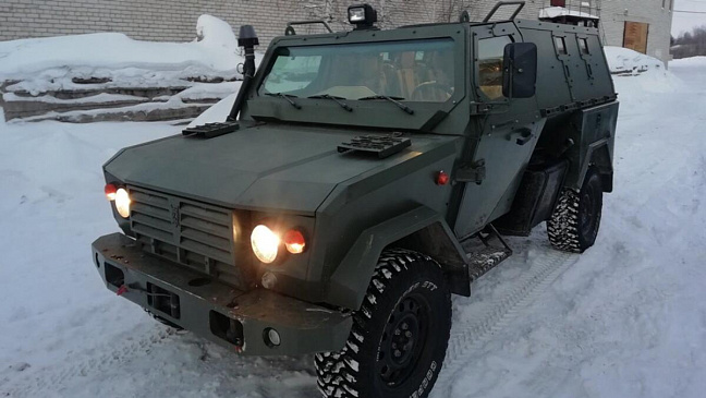 В России продают редкий армейский броневик «Скорпион»