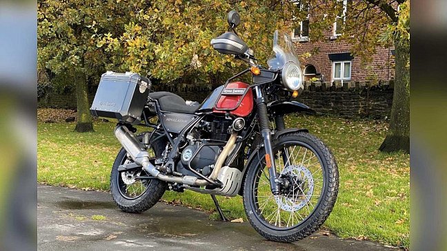 Мотоцикл Royal Enfield Himalayan представлен в приключенческой версии 