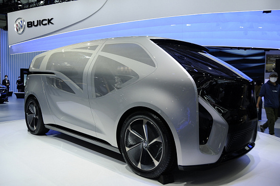 Компания Buick представила концептуальный минивэн Smart Pod в Китае