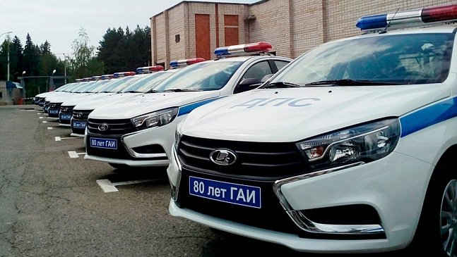 Lada Vesta и Lada Granta в полицейской модификации получили ОТТС