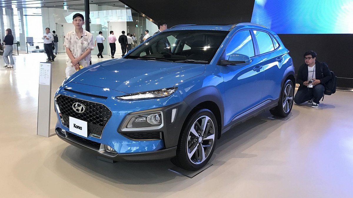 Южнокорейский Hyundai рассказал о электрическом кроссе Kona