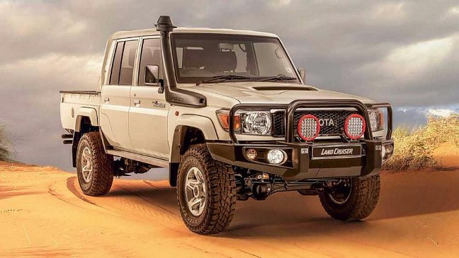 Toyota Land Cruiser получил спецверсию для езды по пустыням