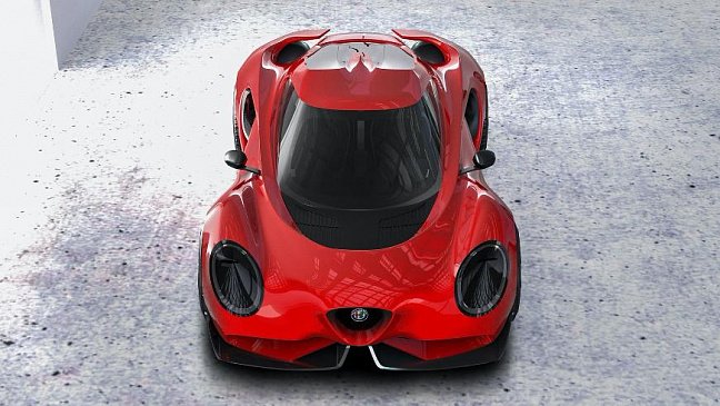 Каким будет приемник Alfa Romeo 4C по мнению дизайнера Toyota?