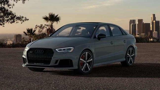 Audi представил RS3 в удивительном исполнении Nardo Edition 