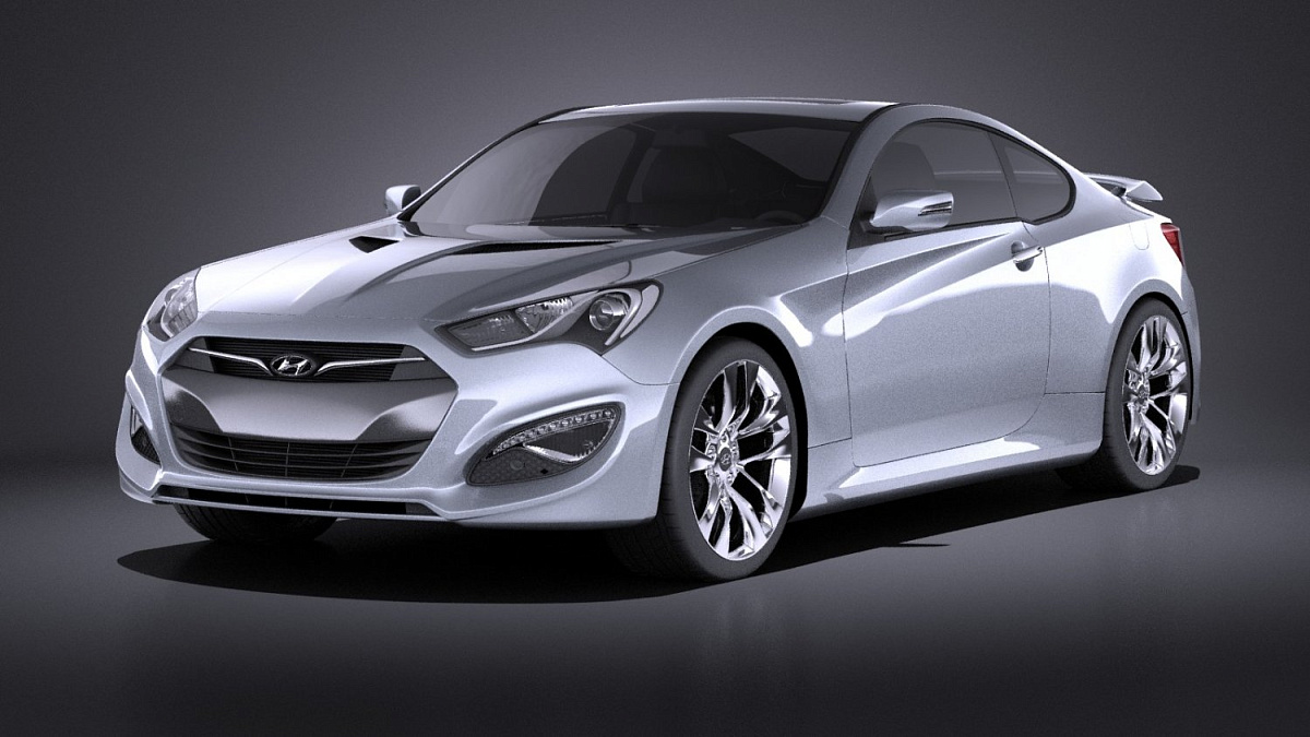 Новое купе для Hyundai Genesis нового поколения 