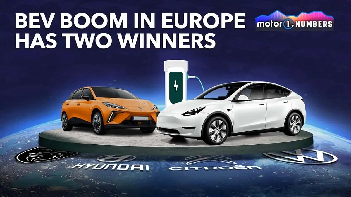 В Европе есть два основных продавца электромобилей - Tesla и MG