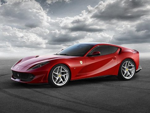 На тестах замечен прототип новой версии суперкара Ferrari 812