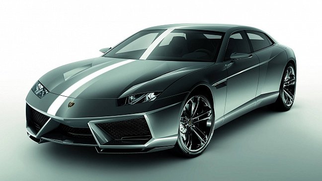 Будущий Lamborghini Grand Tourer с четырьмя дверями может стать электрокаром
