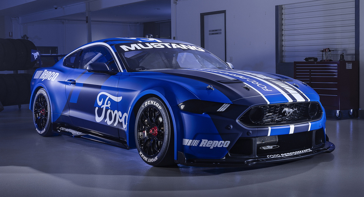 Ford представил гоночный автомобиль Mustang GT Gen3 для австралийской серии суперкаров