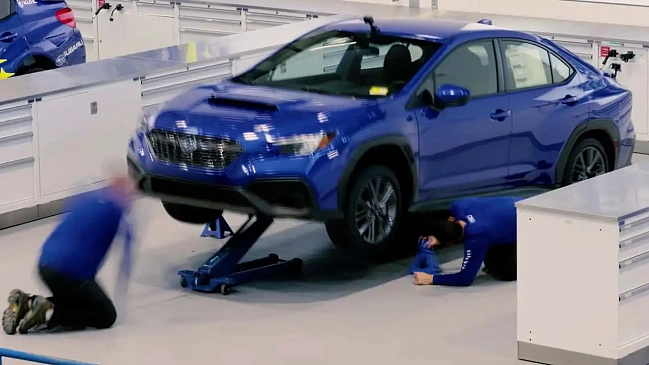 Смотрите, как разрабатывался новый раллийный  Subaru WRX