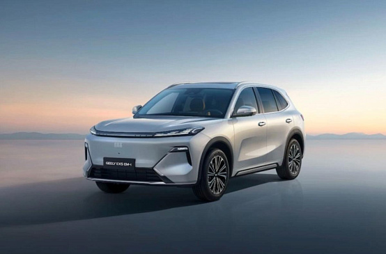 Новый гибрид Geely EX5 EM-i готовится дебютировать в РФ 