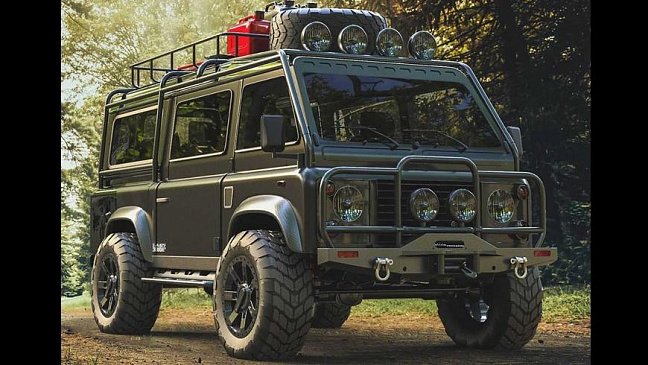 Внедорожник Land Rover Defender превратили в фургон мечты 