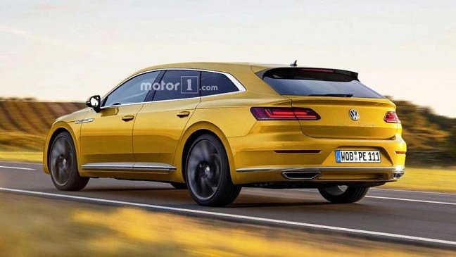 VW все же представит флагманскую модель Arteon в кузове универсал 