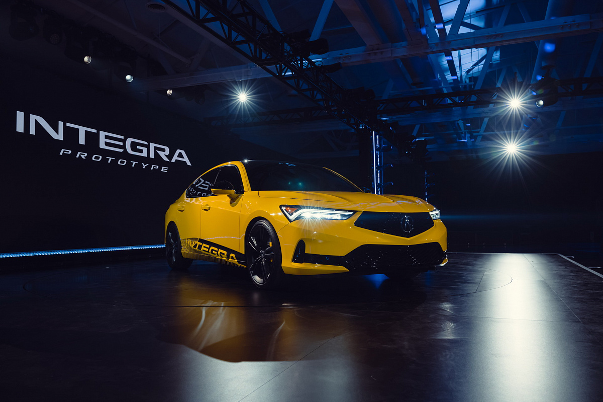 В Сети продемонстрировали фотографии салона новой Acura Integra 2023 года