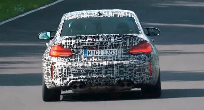 BMW испытывает на Нюрбургринге компактное спортивное купе M2 CS 2020