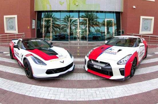 «Скорая помощь» Дубая пересела на гоночные суперкары