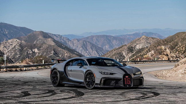 Bugatti отзывает проданные экземпляры Chiron Pur Sport из-за проблем с шинами