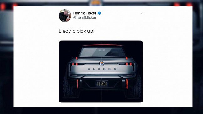 Новые подробности о первом электрическом пикапе Fisker 