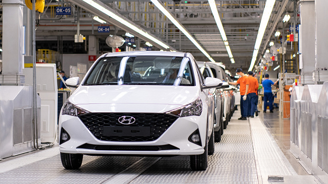 Автопредприятие Hyundai в Санкт-Петербурге продлевает простой до 30 июня 2022 года