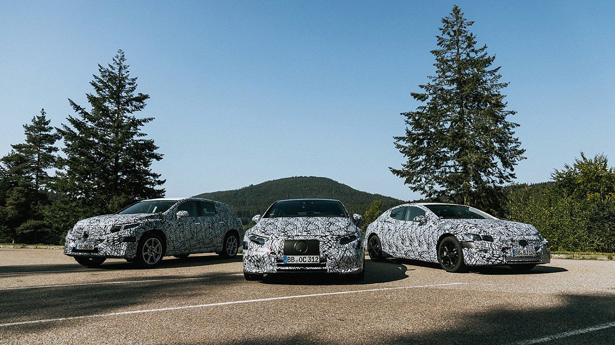 Бренд Mercedes-Benz готовит шесть новых электрокаров
