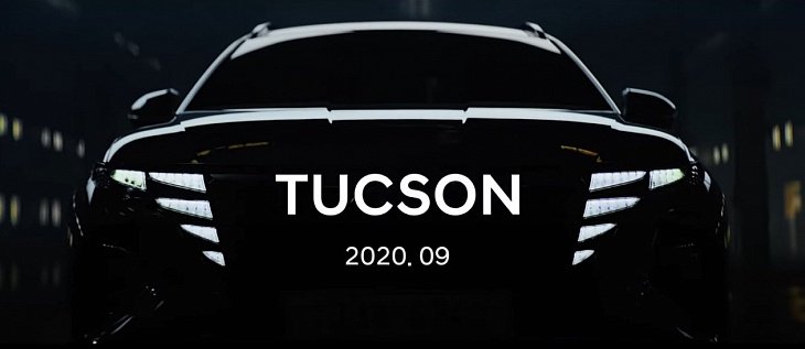 Компания Hyundai показала на ролике новый Hyundai Tucson