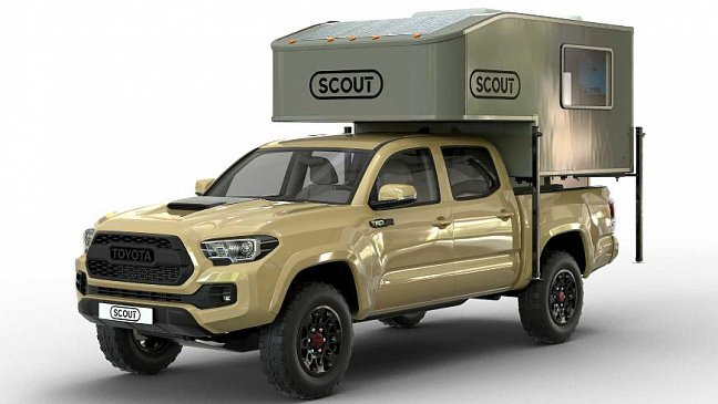 Scout Campers представил новый автодом для пикапов 