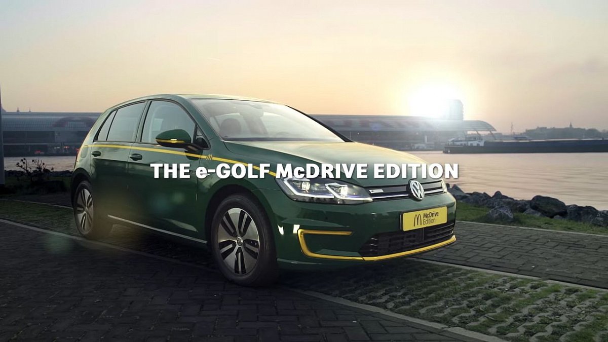 Mcdonald’s представили спецверсию Volkswagen Golf для фастфуда