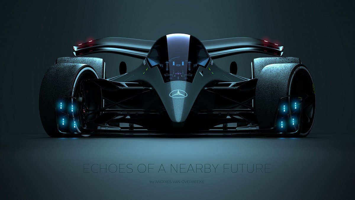 В интернете появились изображения концепта Mercedes F1