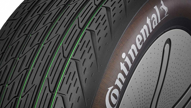 Представлена ​​новая концепция экологически безопасных шин от Continental